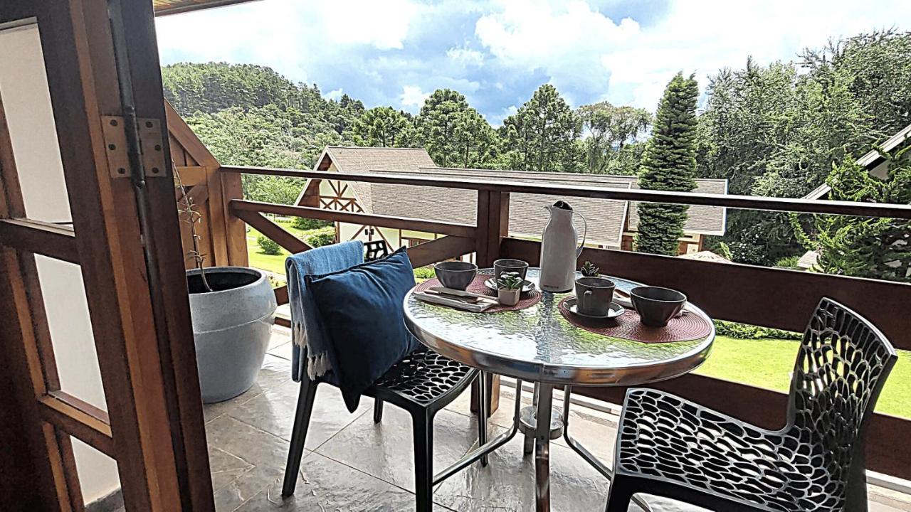 Apartament Duplex Luxo Com Piscina Aquecida, Lareira E Wifi Campos do Jordão Zewnętrze zdjęcie