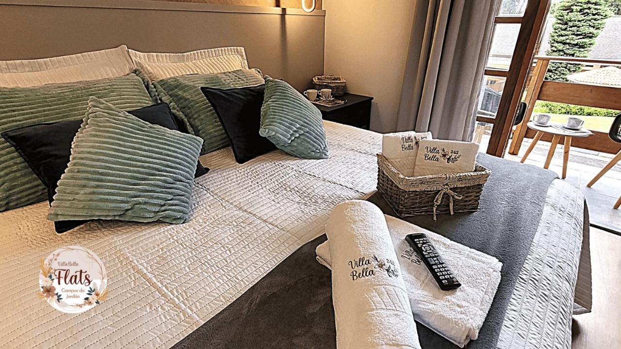 Apartament Duplex Luxo Com Piscina Aquecida, Lareira E Wifi Campos do Jordão Zewnętrze zdjęcie