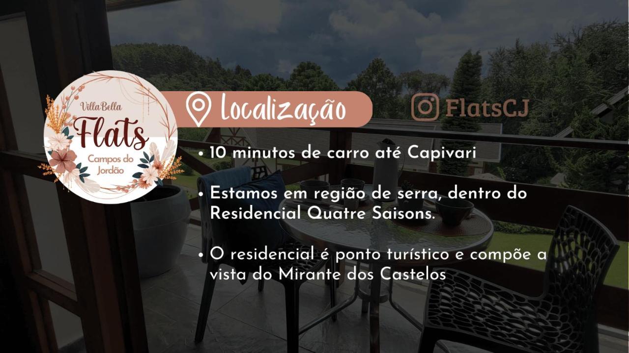 Apartament Duplex Luxo Com Piscina Aquecida, Lareira E Wifi Campos do Jordão Zewnętrze zdjęcie
